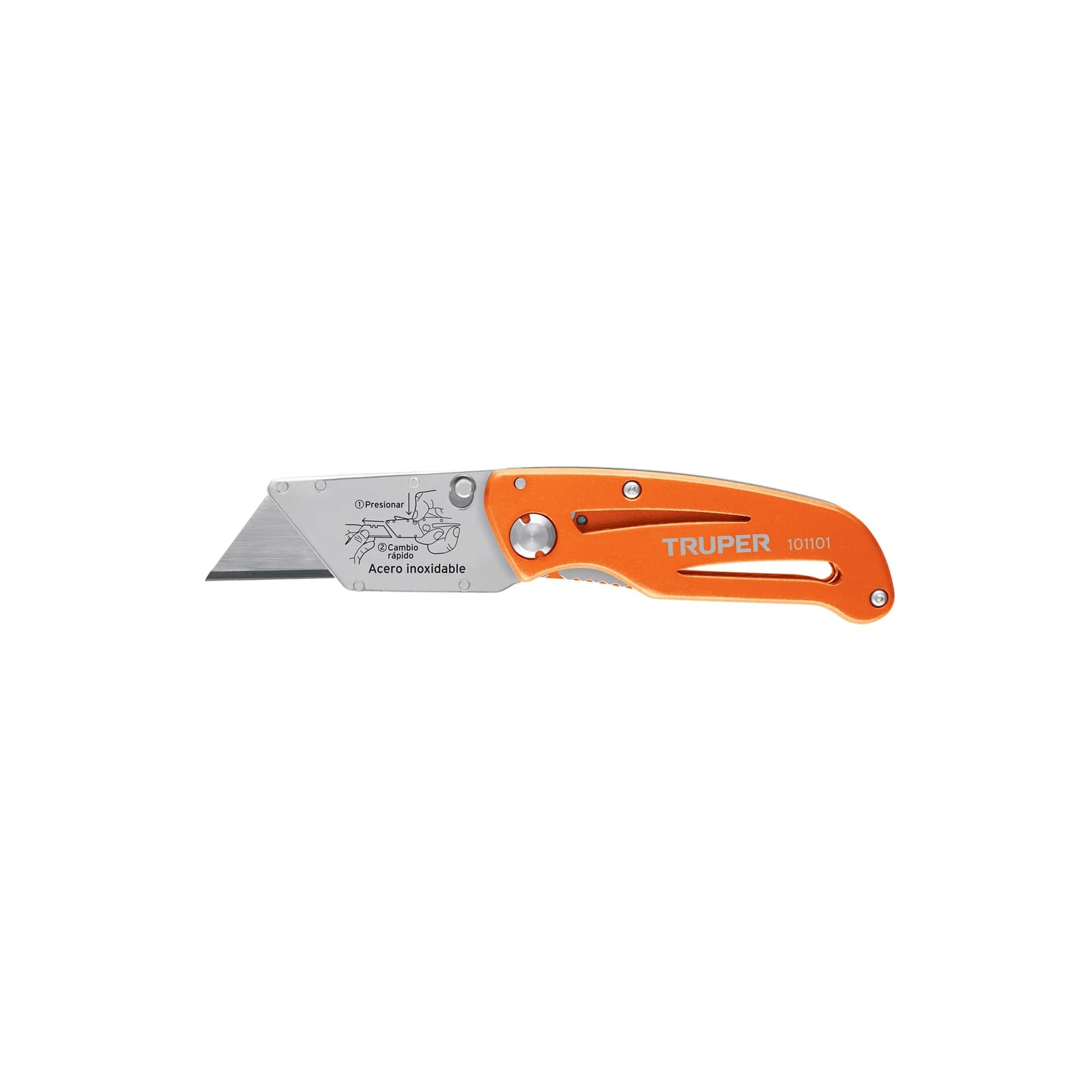 Navaja Plegable Metálica 6" NV-6X Truper