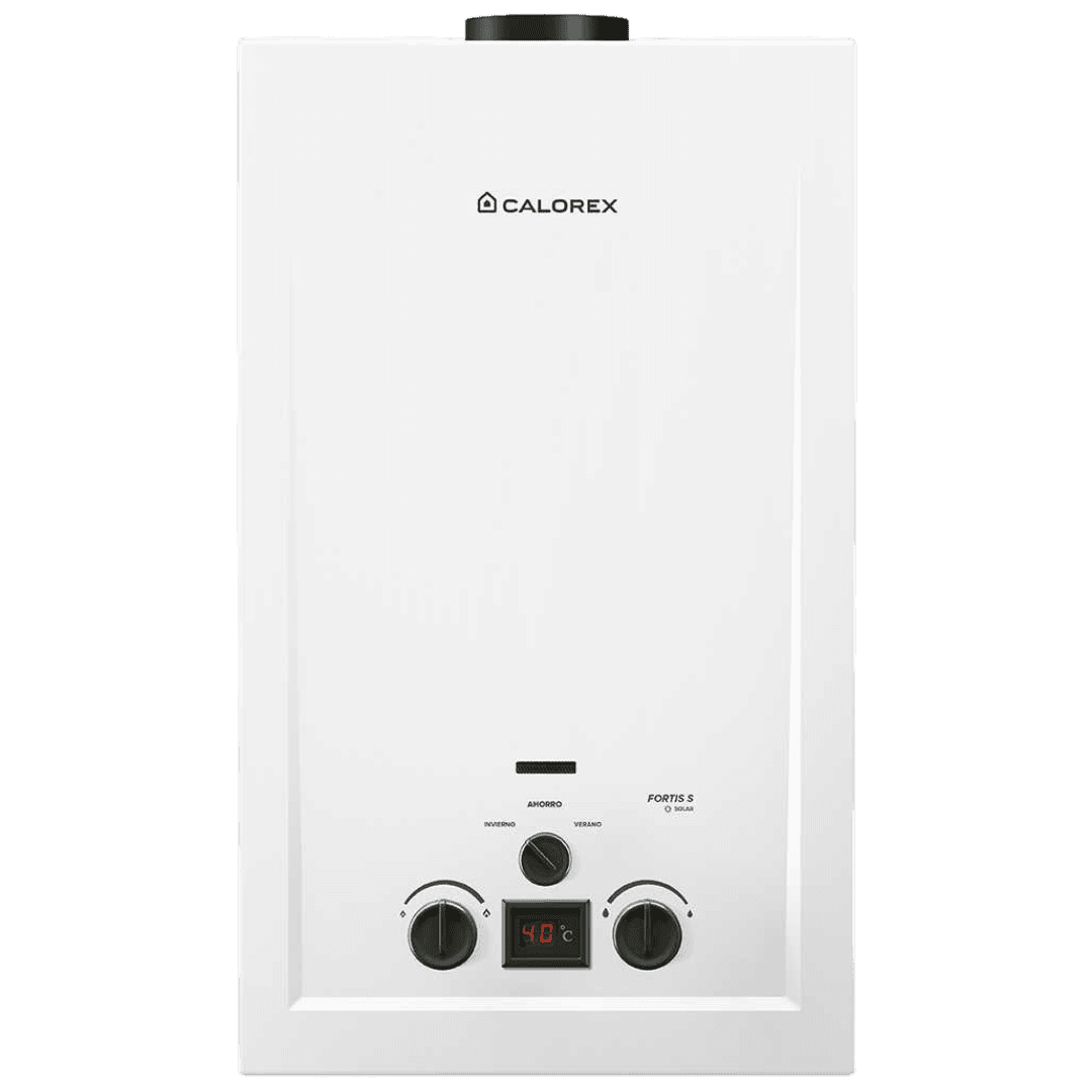 Boiler Paso Instantáneo 11 LT Gas LP 2 Servicios S-11 3273032 Calorex Fortis