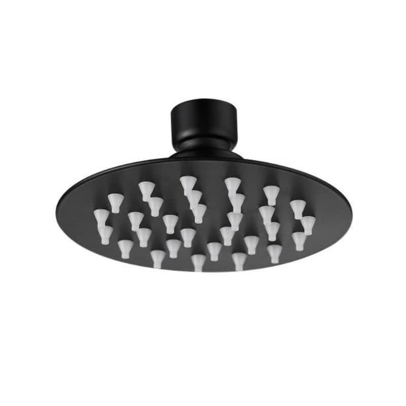 Regadera Redonda 4" Negro Mate 4544R.2 Dica