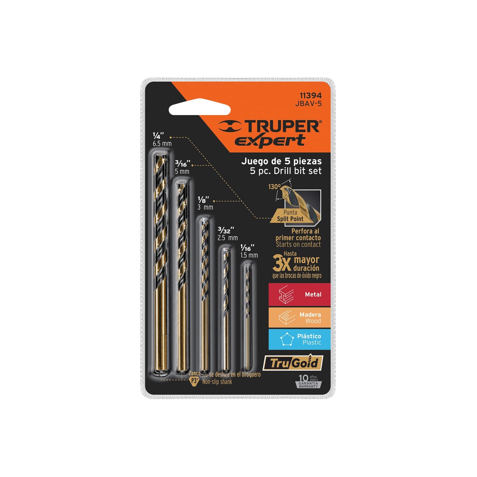 Jgo Brocas P/Metal 5 Pzs JBAV-5 Truper