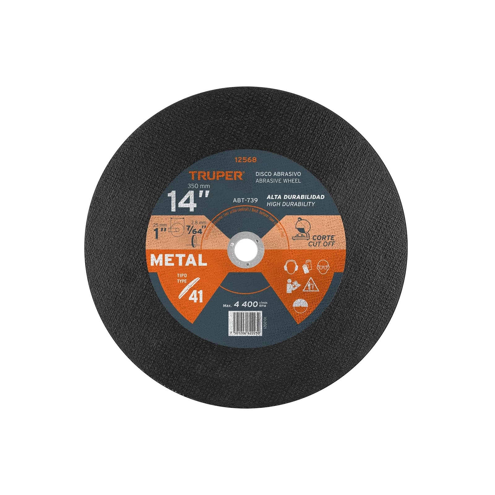 Disco P/Corte Metal 14" ABT-739 Truper