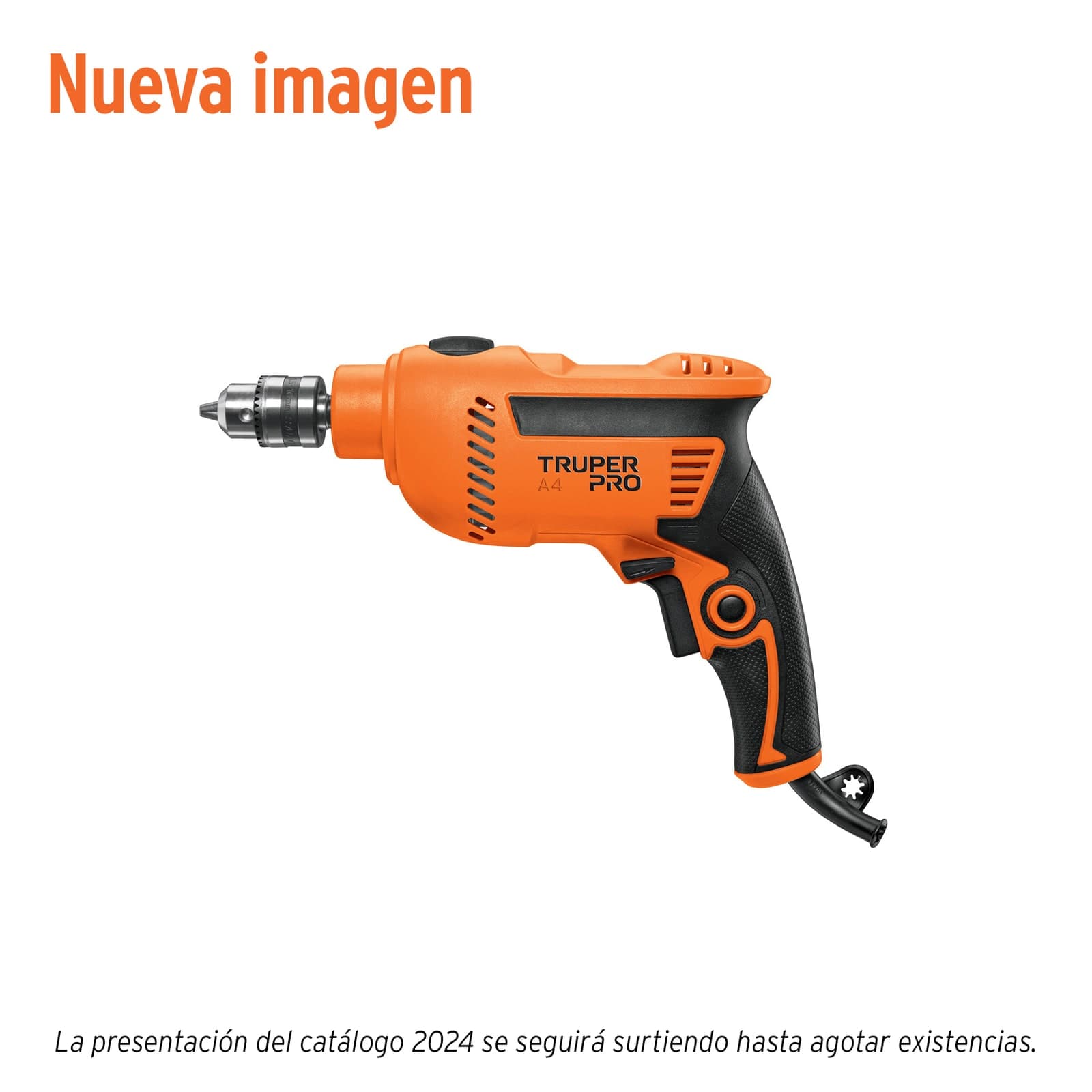 Rotomartillo 3/8" Profesional 600 W 3100 RPM ROTO-3/8A4 Truper Pro