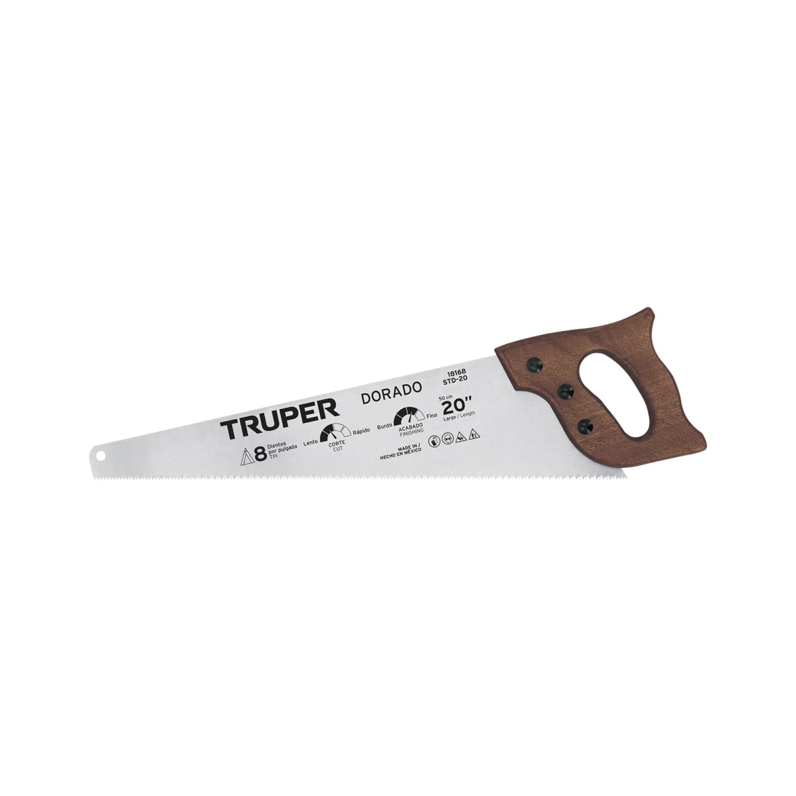 Serrucho 20' Dorado 8 Dpp STD-20 Truper