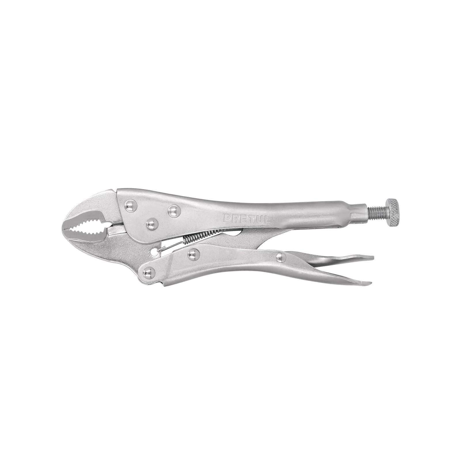 Pinza Presión 7" PP Curva Pretul