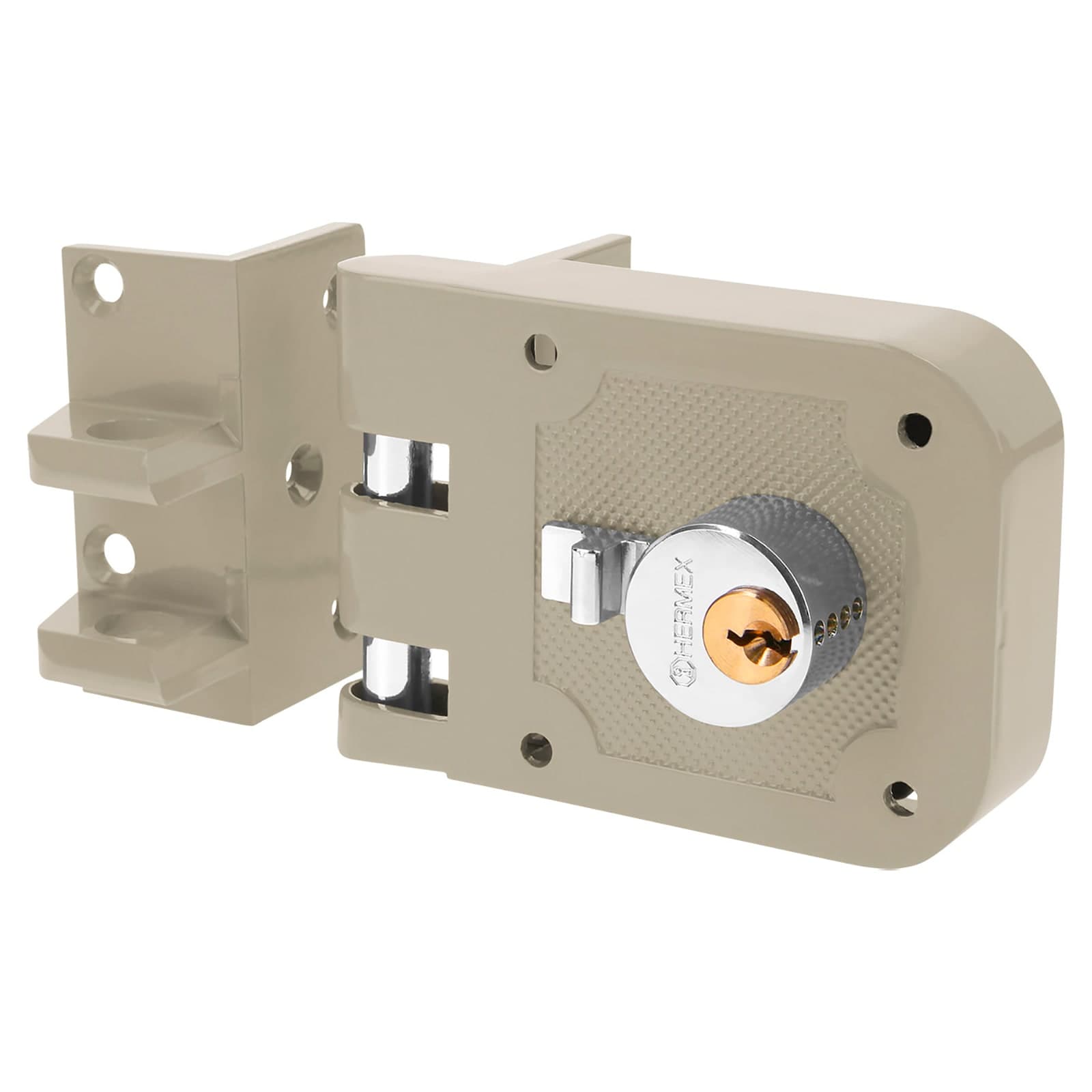 Cerradura Sobreponer Puerta Corrediza Izquierda CS-95I Hermex