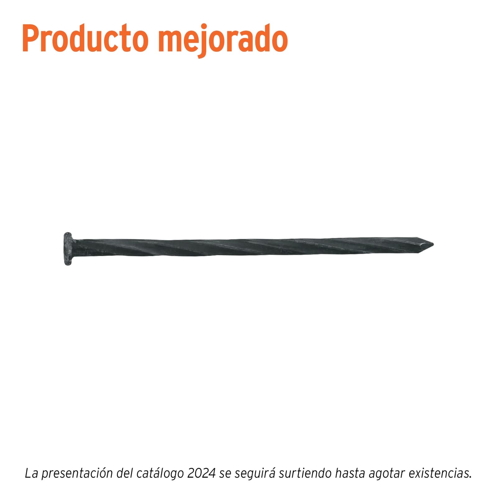 Clavo P/Concreto 3-1/2" Negros CLC-3-1/2N Fiero