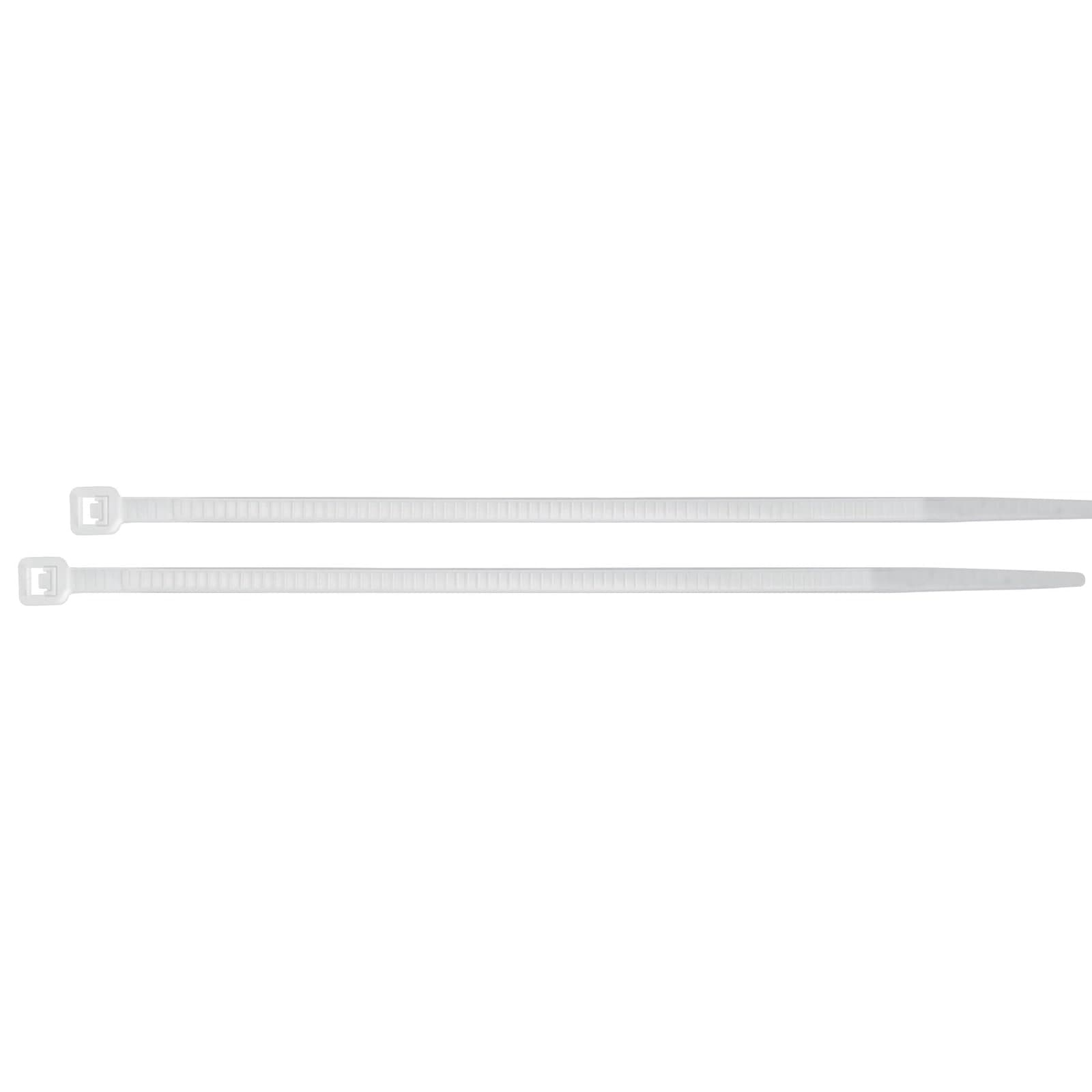 Cincho Plástico 20 CM Transparente 50 Pzs CON-4020 Volteck