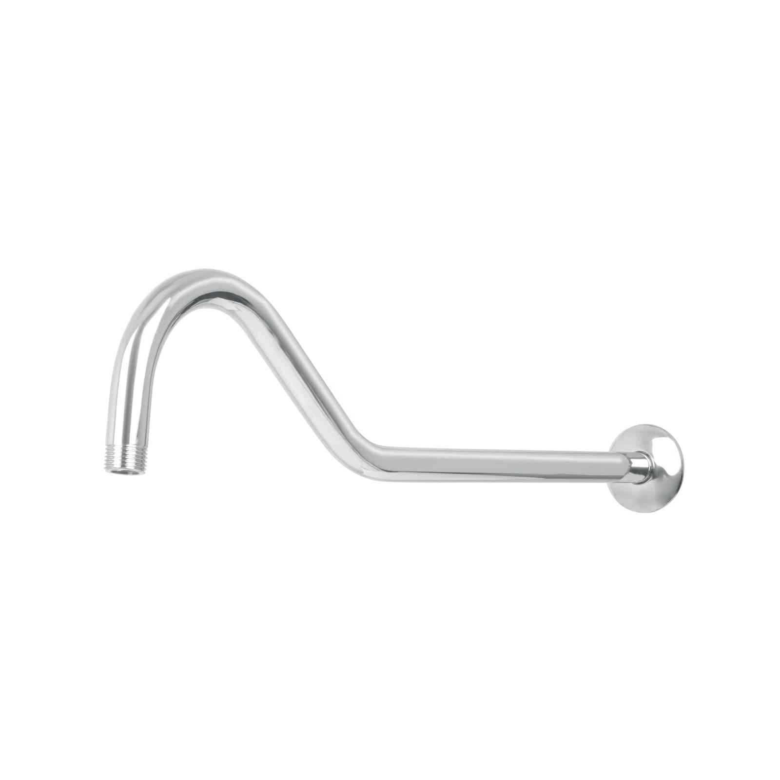 Brazo y Chapeton P/Regadera 50 CM Tipo Gancho Cromo BCH-720 Foset