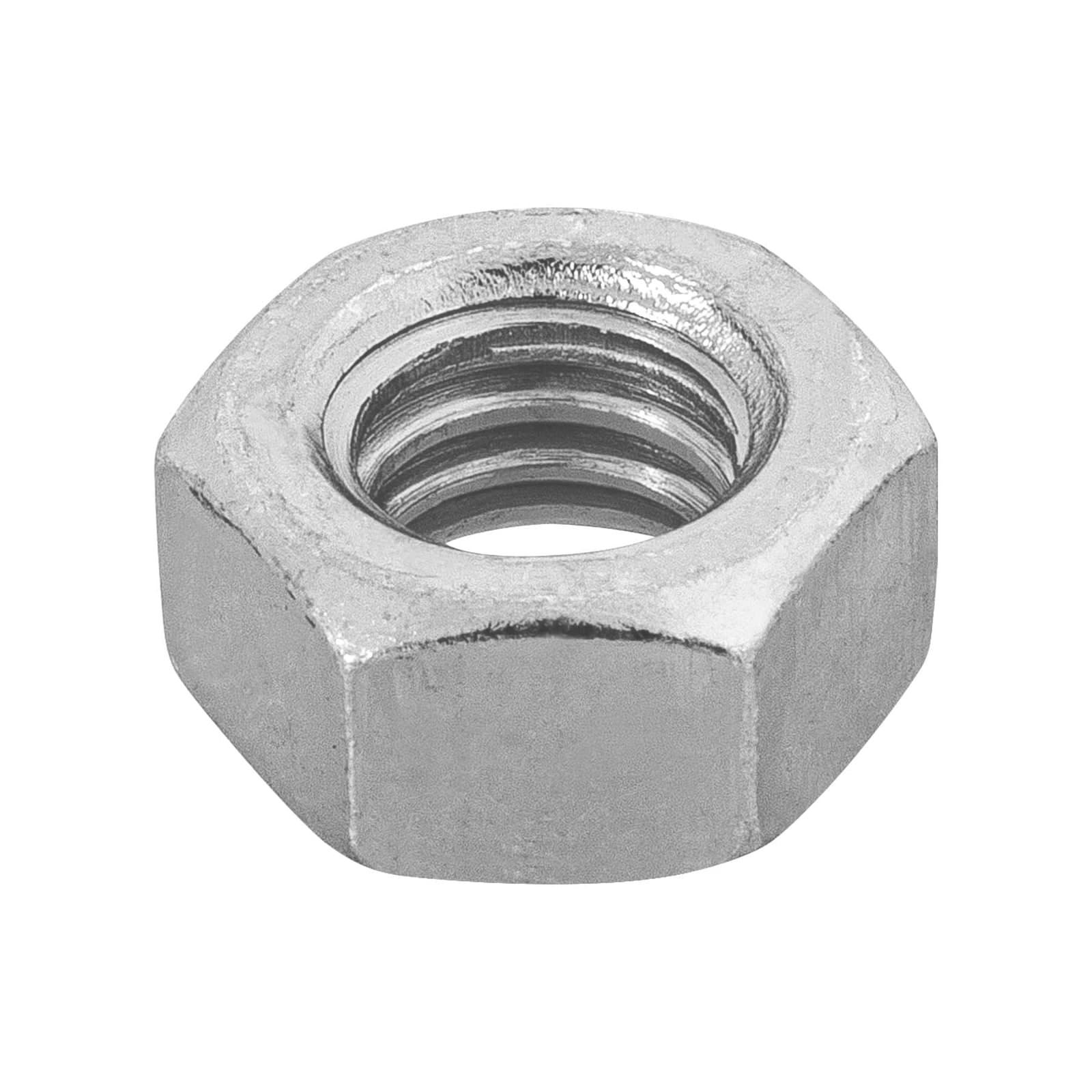 Tuerca Acero Galv. Hexagonal 5/16 TUE-5/16 Fiero