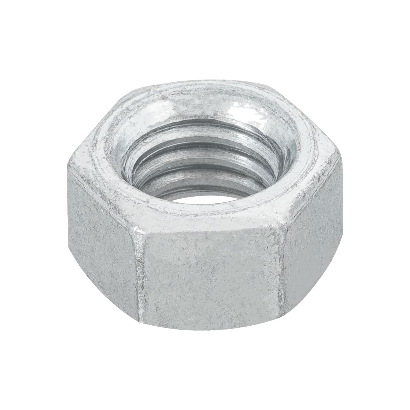 Tuerca Acero Galv. Hexagonal 3/8" TUE-3/8 Fiero