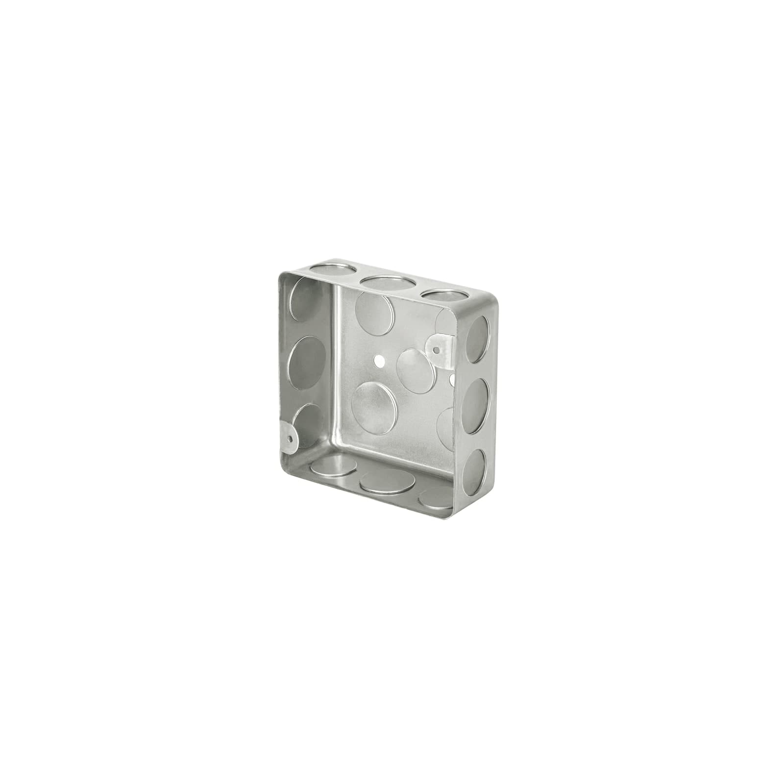 Caja Registro Metálica Sencilla 4 x 4 CCH-4X4E Volteck