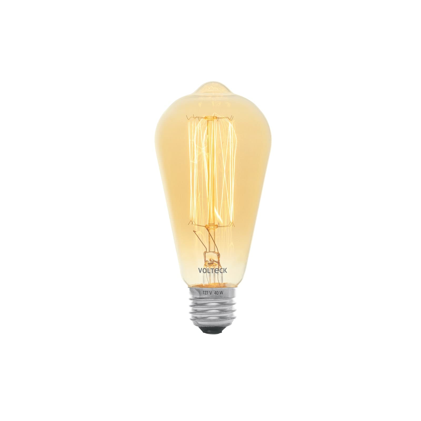 Foco Tipo Edison Incandescente Vintage 40 W FIV-40E Volteck