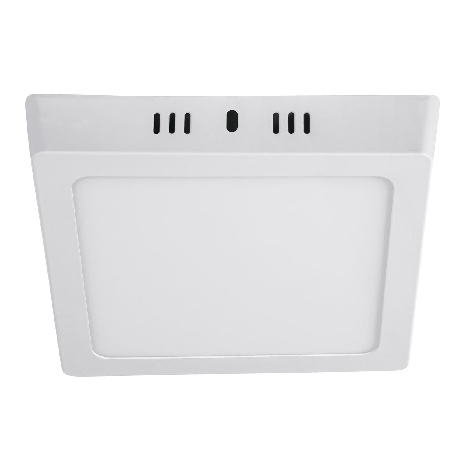 Luminario T/Plafon Sobreponer LED 12 W Cuadrado Luz Dia PLA-211L Volteck
