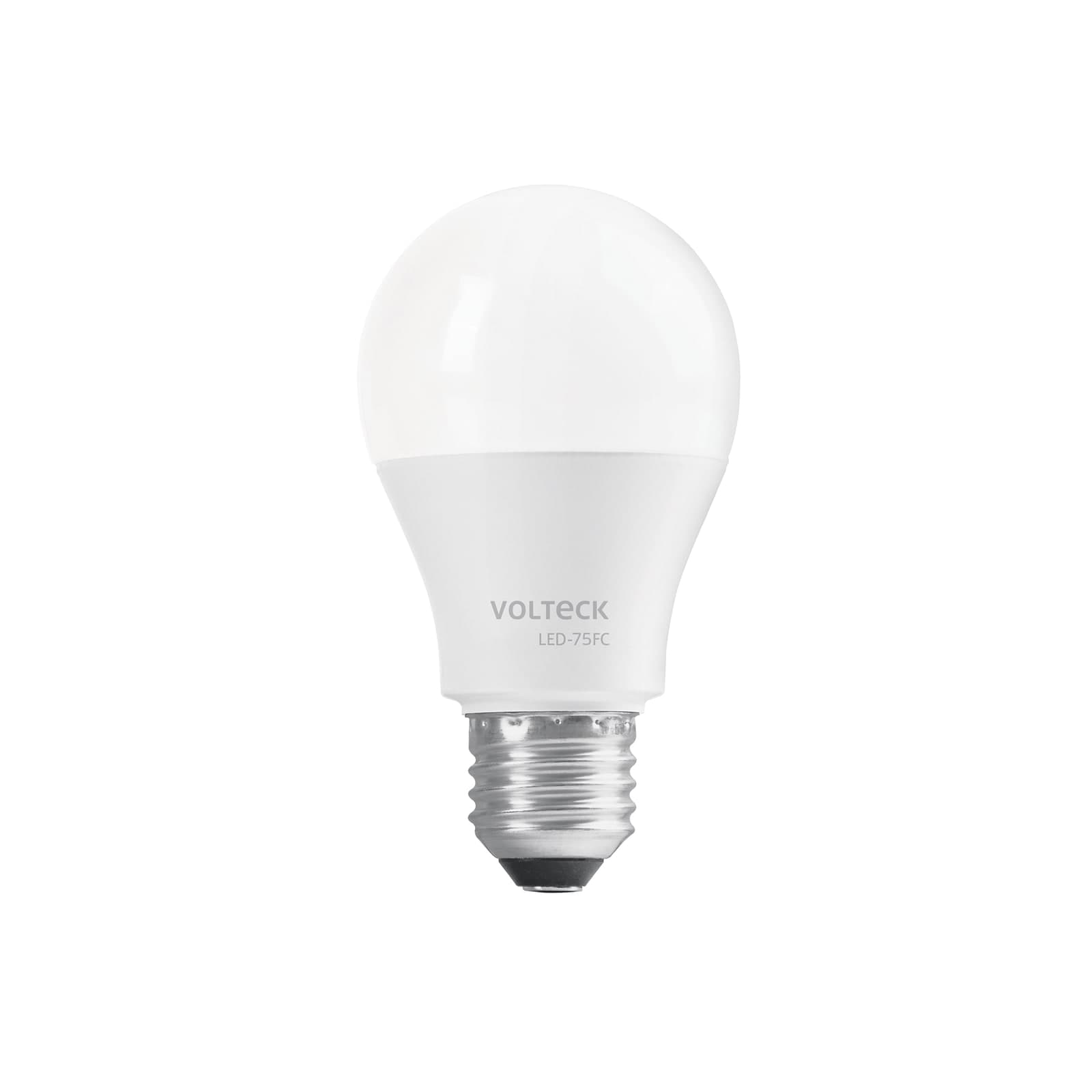 Foco Bulbo LED Luz de Dia 12 W LED-75FC Volteck