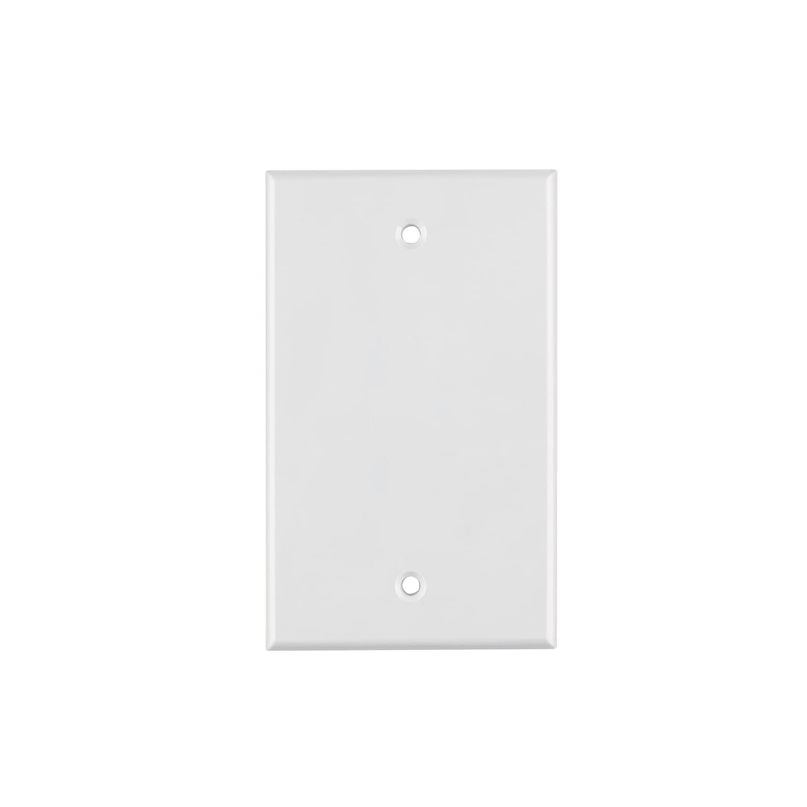 Placa Ciega Abs Blanco Standard Ppci-sb Volteck
