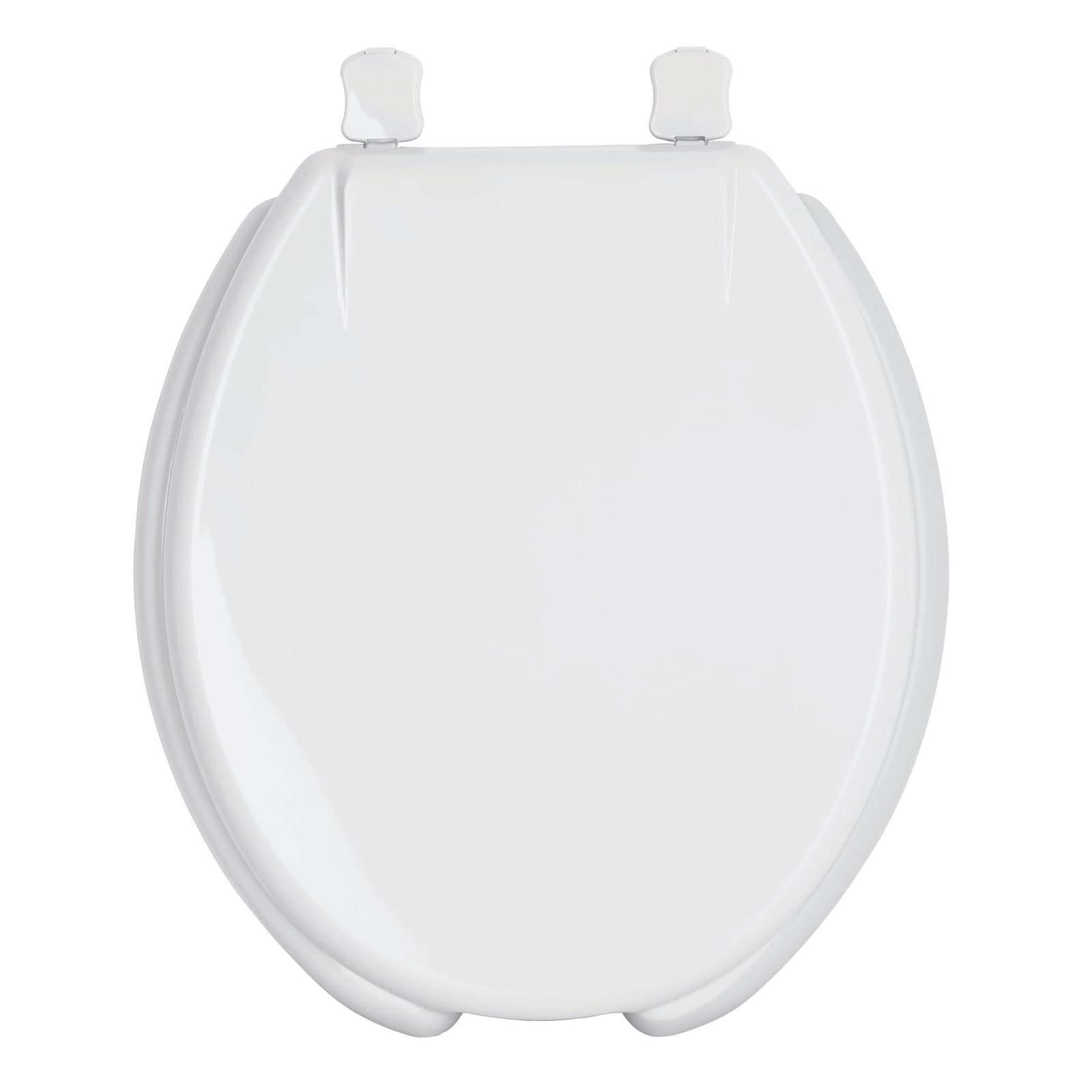 Asiento Sanitario Plástico Redondo Blanco 39 CM AWC-40B Foset