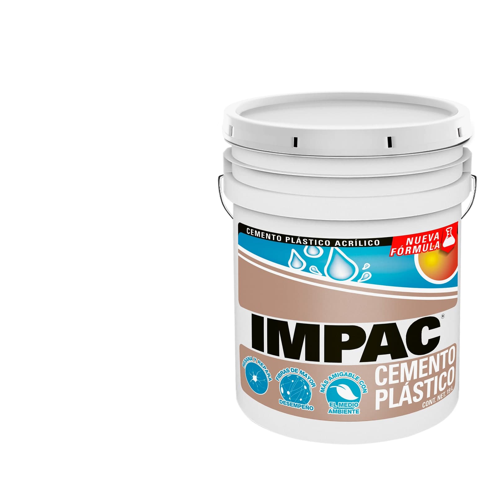 Cemento Plástico 1 KG Impac