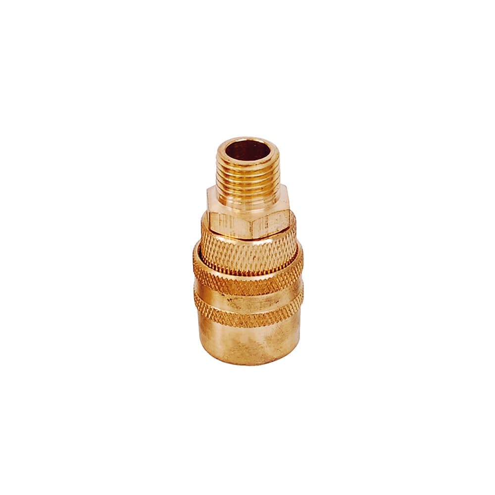 Cople de Bronce de Conexión Rápida 1/4" Npt Macho 108124 Surtek