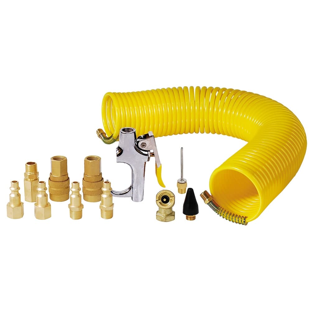 Jgo Accesorios Neumaticos 14 Pza P/Compresor 108142 Surtek