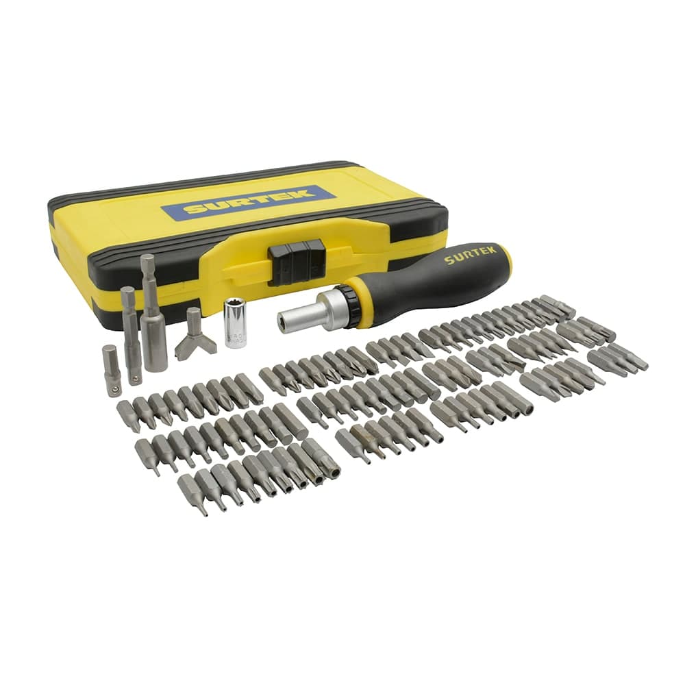 Jgo Puntas y Accesorios 1/4" 101 Pza JDP101 Surtek