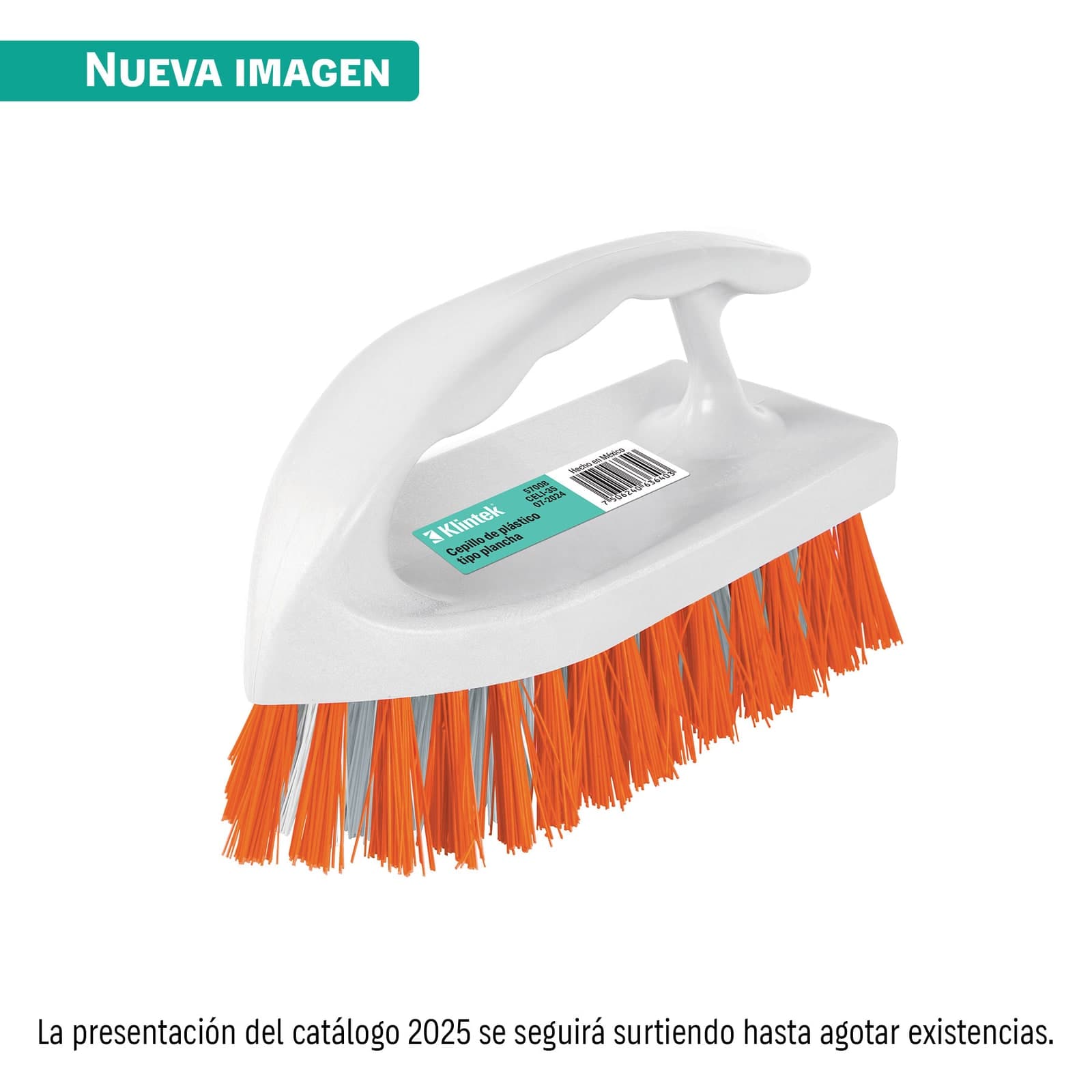 Cepillo Plástico Tipo Plancha CELI-35 Klintek