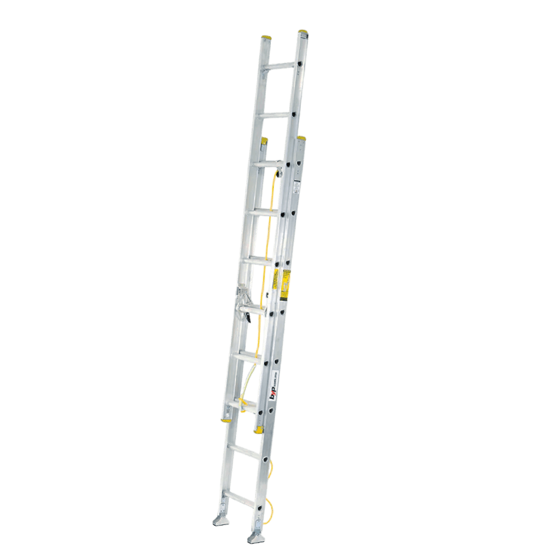 Escalera Extensión 16 Peldaños Aluminio 3.96 M 150 KG Tipo III EXA16 BYP
