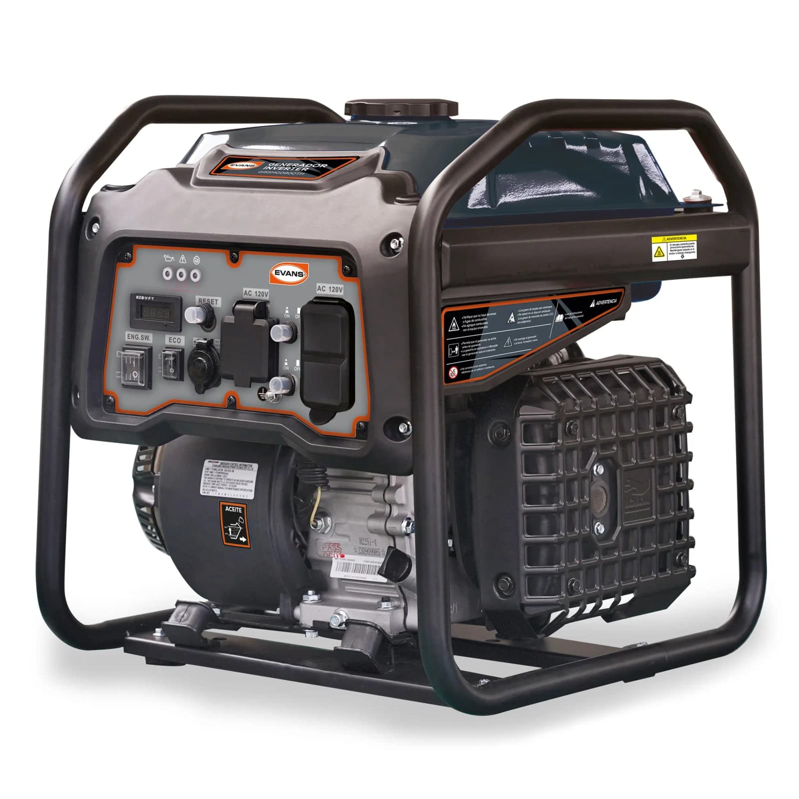 Generador a Gasolina Inverter 5500 W 11 LT GI55MG0900TH Evans