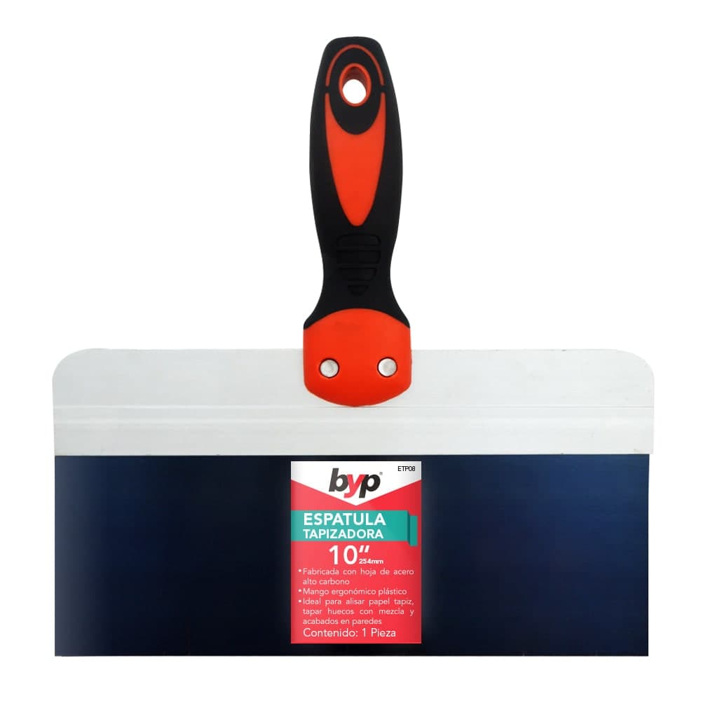 Espatula Tapizadora Mango Ergonomico Plástico 10" ETP10N BYP
