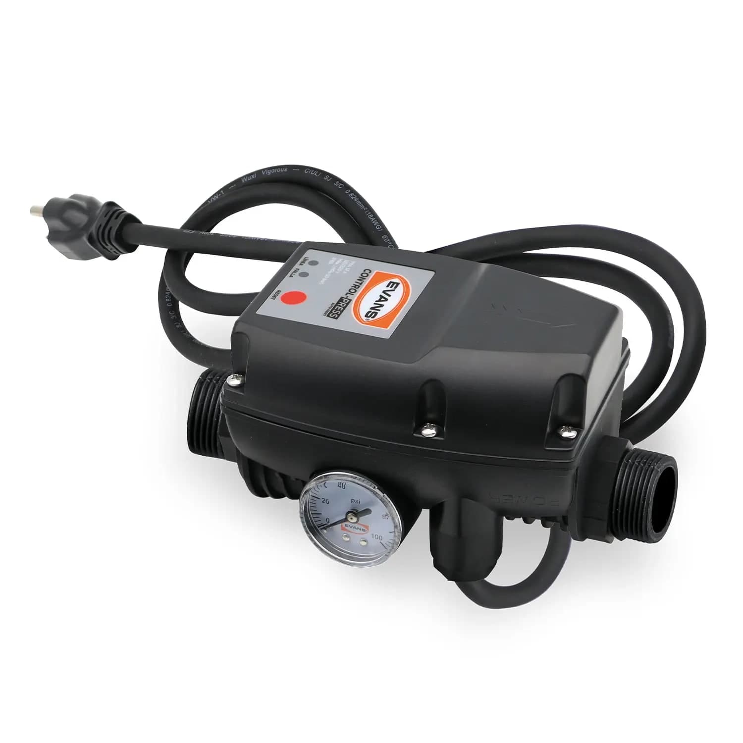 Automático P/Bomba C/Cable 110 V 145 PSI Control-press-c Evans